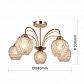 Потолочная люстра F-Promo Olimp 2541-5U - фото №2