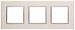 Рамка 3-постовая ЭРА Elegance 14-5203-04 Б0034554 - фото №1