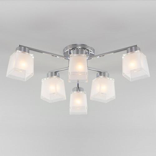 Потолочная люстра Eurosvet Delfi 30162/6 хром