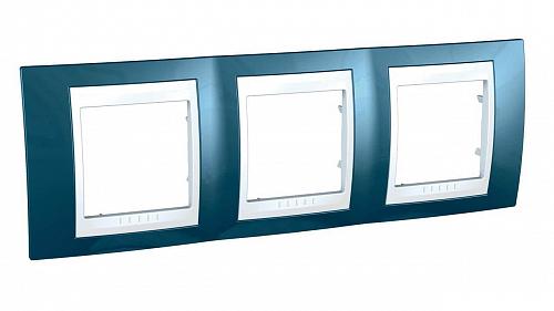 Рамка 3-постовая Schneider Electric Unica Хамелеон MGU6.006.854