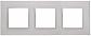 Рамка 3-постовая ЭРА Elegance 14-5203-03 Б0034553 - фото №1
