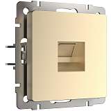 Телефонная розетка Werkel RJ-11 шампань WL11-RJ-11 4690389124525