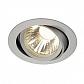 Светильник встраиваемый NEW TRIA LED DISK 2700K 60° серебристый 113594 - фото №1
