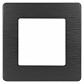 Рамка 1-постовая ЭРА 12 сатин графит 12-5101-12 Б0052505 - фото №1