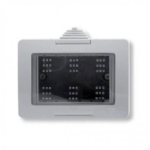 Коробка для накладного монтажа 3-модульная ABB Zenit IP55 2CLA339100N1101