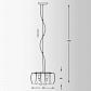 Подвесной светильник Zumaline Crystal P0076-03E-F4FZ - фото №3