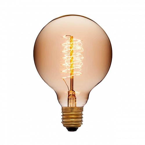 Лампа накаливания E27 40W золотой 053-655