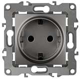 Розетка ЭРА 12 2P E Schuko со шторками 16A 250V 12-2102-12 Б0019323