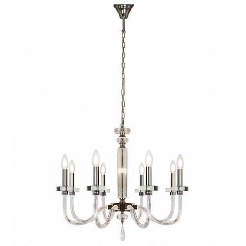 Подвесная люстра iLamp Vibe P9474-8 Nickel