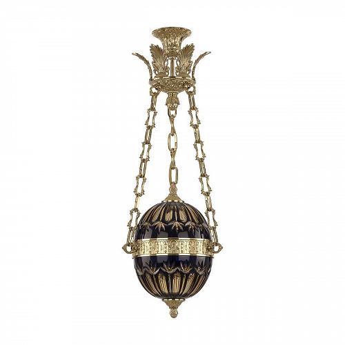 Подвесной светильник Bohemia Ivele 71000P/20 G Amber-Blue/H-1I Y8