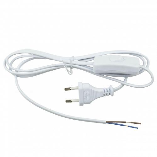 Шнур сетевой с вилкой и выключателем Uniel UCX-C10/02A-170 White UL-00004428