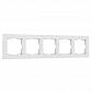 Рамка Werkel Hammer на 5 постов белый W0052401 4690389163531 - фото №1