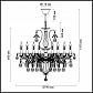 Подвесная люстра Odeon Light Kuvia 4724/8 - фото №2