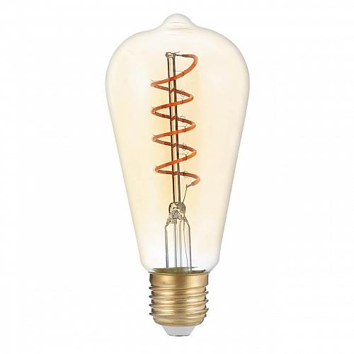 Лампа светодиодная филаментная Thomson E27 5W 1800K прямосторонняя трубчатая прозрачная TH-B2181