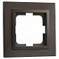 Рамка 1-постовая Mono Electric Despina графит 102-200000-160 - фото №1