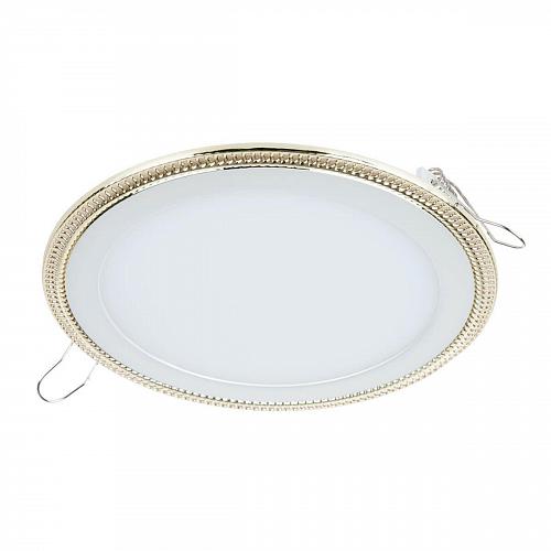 Встраиваемый светодиодный светильник Elektrostandard DLR006 12W 4200K PS/G 4690389084799