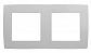 Рамка 2-постовая ЭРА 12 12-5002-01 Б0014751 - фото №1