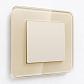 Выключатель одноклавишный Werkel айвори матовый W1110062 4690389184543 - фото №2