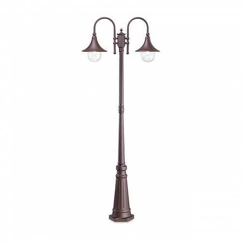 Садово-парковый светильник Ideal Lux Cima PT2 Coffee 246840