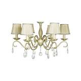 Потолочная люстра Lucia Tucci Bari 370.6 Cream White