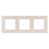 Рамка 3-постовая ЭРА 12 сатин слоновая кость 12-5103-02 Б0052520
