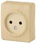 Розетка ЭРА Эксперт 2P 16A 250V 11-2201-11 Б0031553 - фото №1