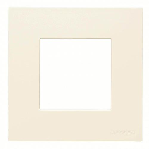 Рамка 1-постовая ABB Zenit альпийский белый 2CLA217110N1101