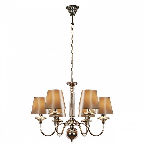 Подвесная люстра iLamp Rolling P2406-6 Nickel