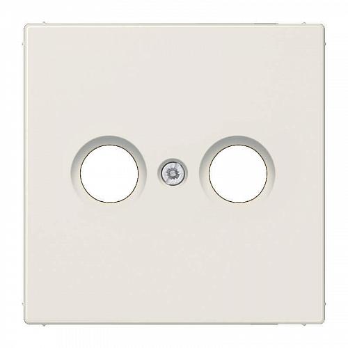 Накладка TV-FM розетки Jung LS 990 слоновая кость LS990TV
