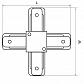 Коннектор X-образный Lightstar Barra 502147 - фото №2