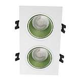 Встраиваемый светильник Denkirs DK3020WGR DK3072-WH+GR