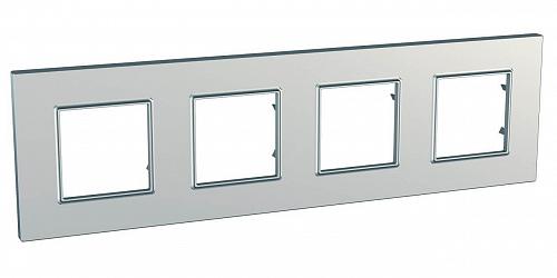 Рамка 4-постовая Schneider Electric Unica Quadro MGU6.708.55