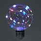 Лампа светодиодная Feron E27 3W RGB прозрачная LB-381 41676 - фото №2