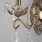 Бра Eurosvet Teodore 10103/1 античная бронза/прозрачный хрусталь Strotskis - фото №3