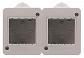 Коробка для накладного монтажа 2-постовая ABB Zenit IP40 2CLA329210N1101 - фото №1