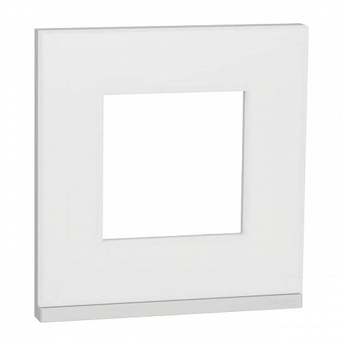 Рамка 1-постовая Schneider Electric Unica New NU600289