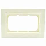 Рамка 2-постовая Mono Electric Despina крем 102-170000-165