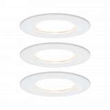 Встраиваемый светодиодный светильник Paulmann Nova Coin (3 шт.) 93496