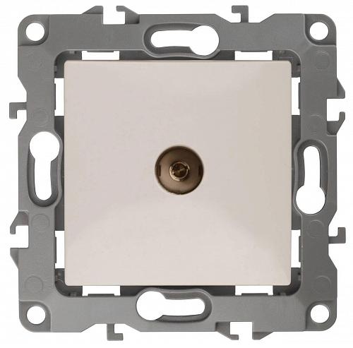 Розетка TV одиночная ЭРА 12 12-3101-02 Б0014706