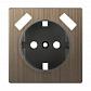Накладка Werkel для USB розетки бронзовая WL12-USB-CP 4690389100505 - фото №1