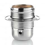 Патрон Ideal Lux Portalampada E27 Metallo Cromo