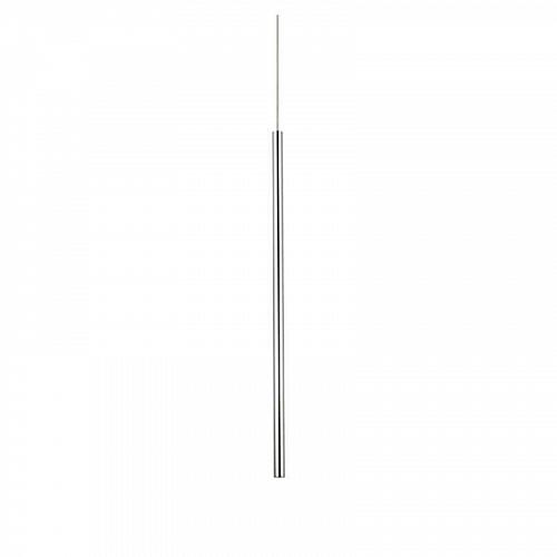 Подвесной светодиодный светильник Ideal Lux Ultrathin D100 Round Cromo 164878