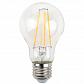 Лампа светодиодная филаментная ЭРА E27 13W 4000K прозрачная A60-13W-840-E27 Б0035028 - фото №1
