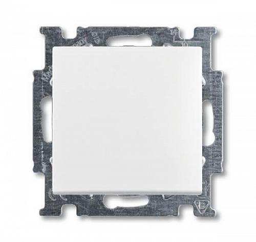 Переключатель одноклавишный ABB Basic55 10A 250V альпийский белый 2CKA001012A2142