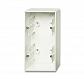 Коробка для накладного монтажа 2-постовая ABB Basic55 chalet-белый 2CKA001799A0969 - фото №1
