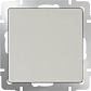 Перекрестный переключатель Werkel одноклавишный слоновая кость WL03-SW-1G-С-ivory 4690389073588 - фото №1