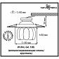 Встраиваемый светильник Novotech Crystal 369605 - фото №2