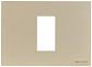 Рамка 1-модульная ABB Zenit итальянский стандарт шампань 2CLA247100N1901 - фото №1