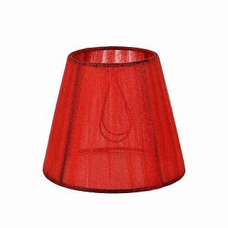 Плафоны и абажуры красного цвета