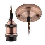 Светильник Uniel DLC-V-S22K/E27 TS/1,5M/BL Bronze